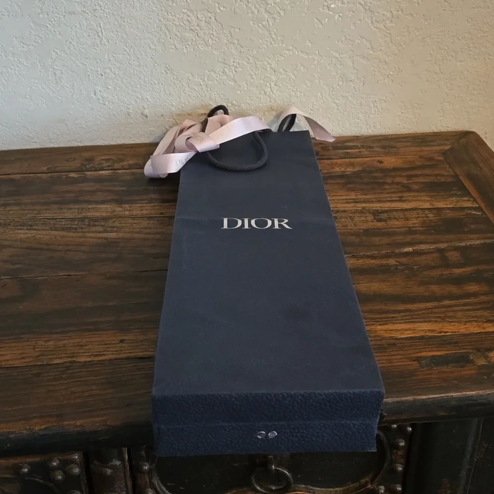 Dior Tall Bag with Ribbon